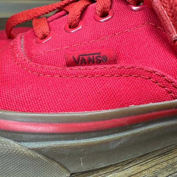 Vans Era Racing Red Gum bottom Mens size 6 Womens size 7.5 - Picture 6 of 10